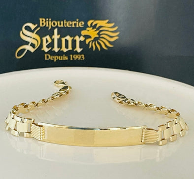 Rollie ID bracelet MB131 - Bijouterie Setor