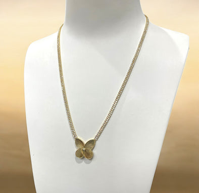 Collier de papillons