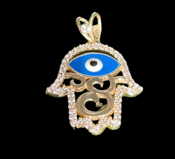 Hamssa with eye pendant