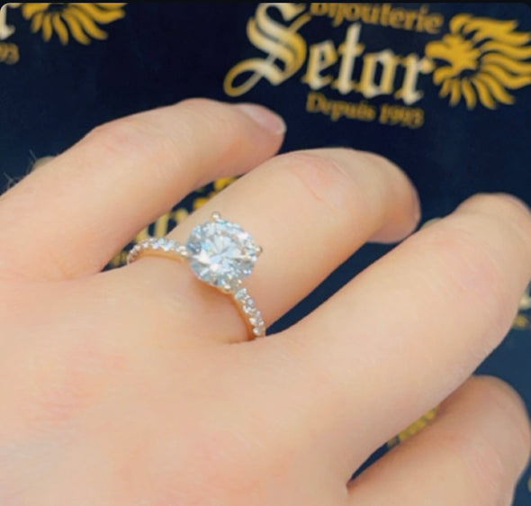 Sally engagement ring LGD020