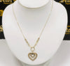 Heart in Heart necklace