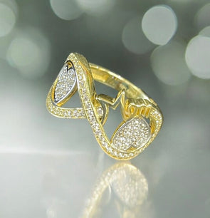 Infinity mom ring