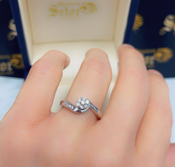 Willow diamond ring DER066