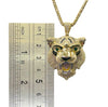 Panther pendant with Snake chain