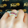 Ruby & Diamond ring