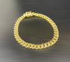Diamond cut Cuban bracelet