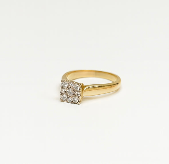 Carly diamond ring