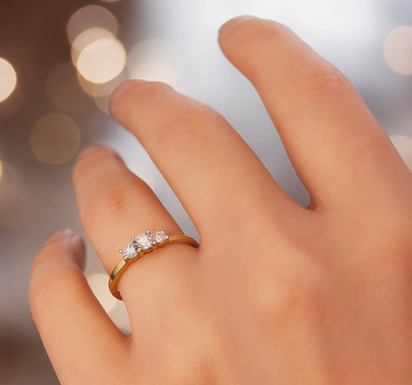 Canadian diamond ring