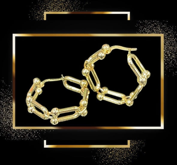 Papita hoop earrings