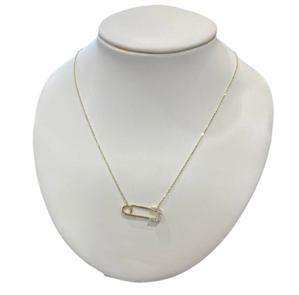Safety Pin necklace