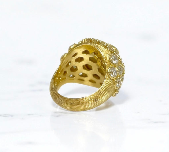 Perla cocktail ring