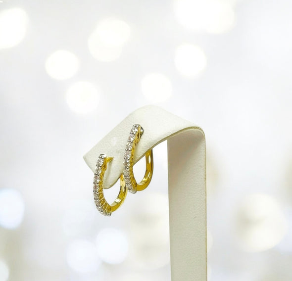 Canadian diamond earrings