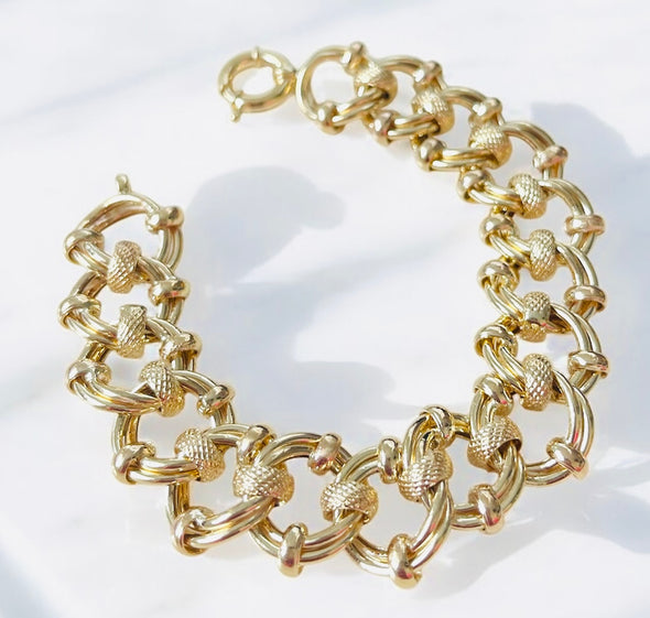 Chain link bracelet