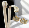 Boucles d'oreilles clés grecques
