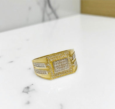 Bague homme en or