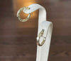 Small hoop earrings