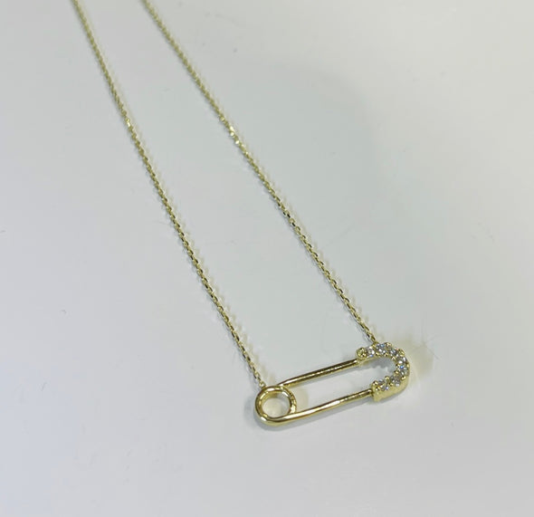 Safety Pin necklace
