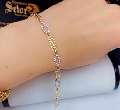 Bracelet femme plaqué or - YUY00WZV Maison de la Bijouterie