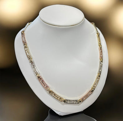 Three colours necklace