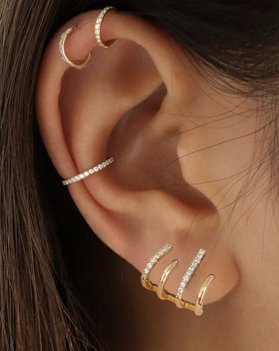 Diamond Claw earrings