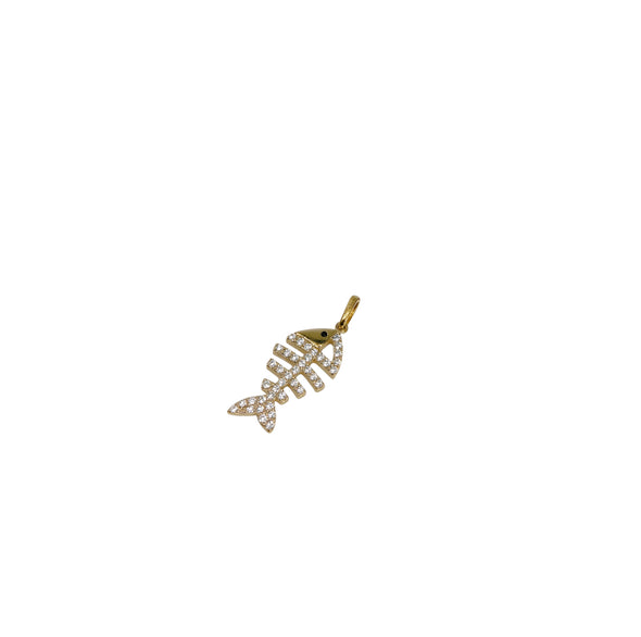 Fishbone charm