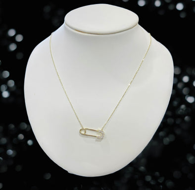 Safety Pin necklace