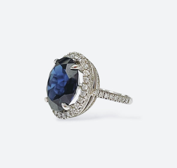 Bague en saphir