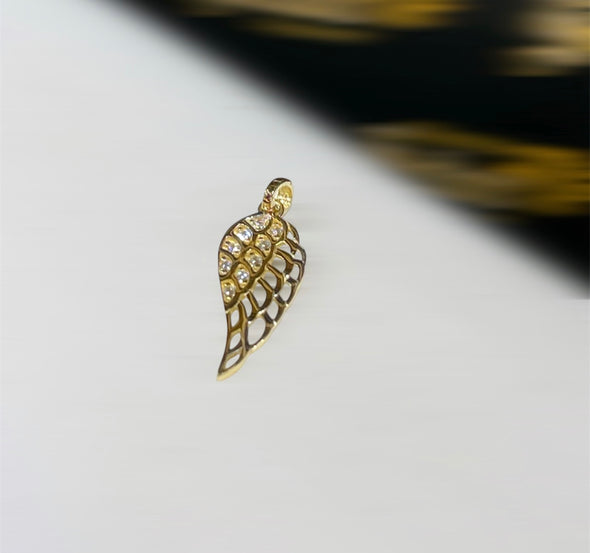 Mini angel wing charm