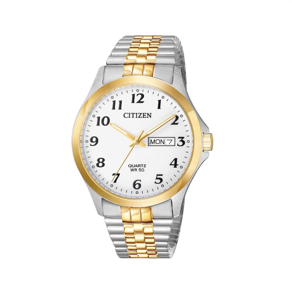 Citizen Quartz two tone expansion band