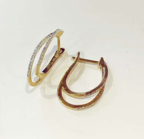 Canadian diamond earrings