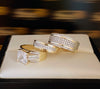 Trio wedding rings