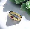 Small heart ring
