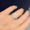 Iris wedding rings