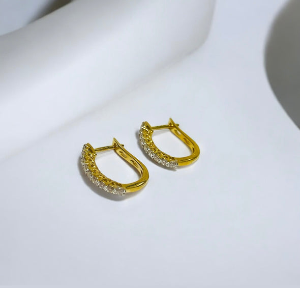 Canadian diamond earrings