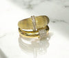 Double cabochons ring