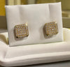 Mega stud earrings