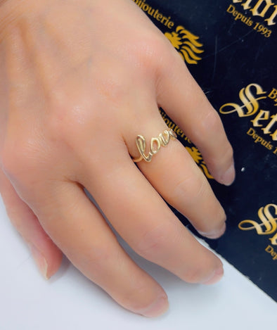Love stackable ring