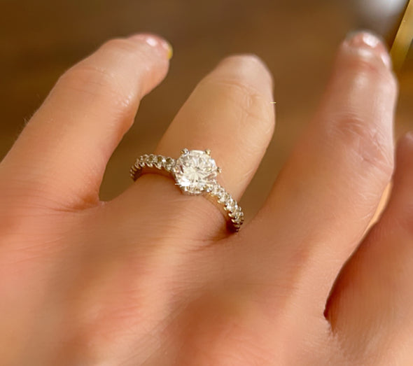 Briana engagement ring