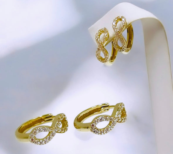 Infinite love earrings