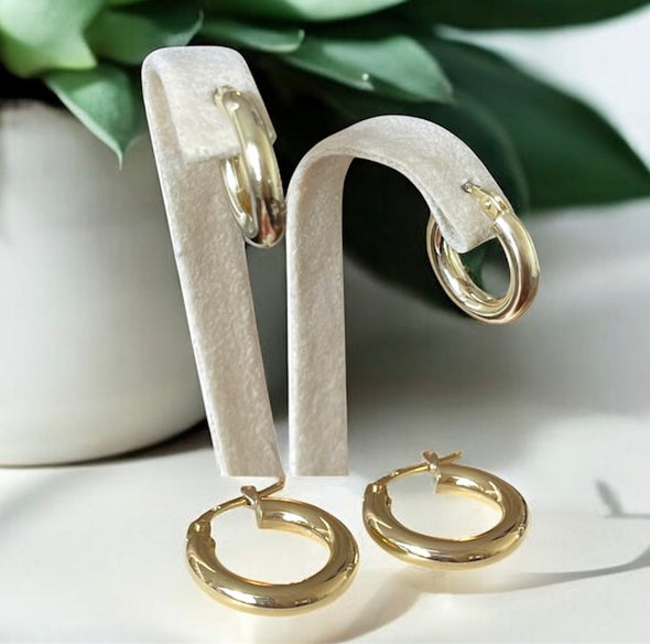 High polish earrings