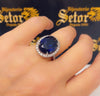 Bague en saphir