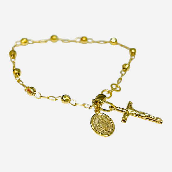 Rosary bracelet
