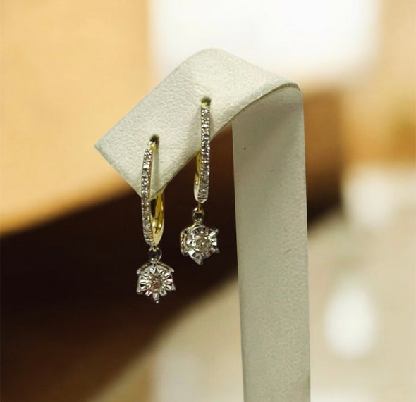Canadian diamond earrings