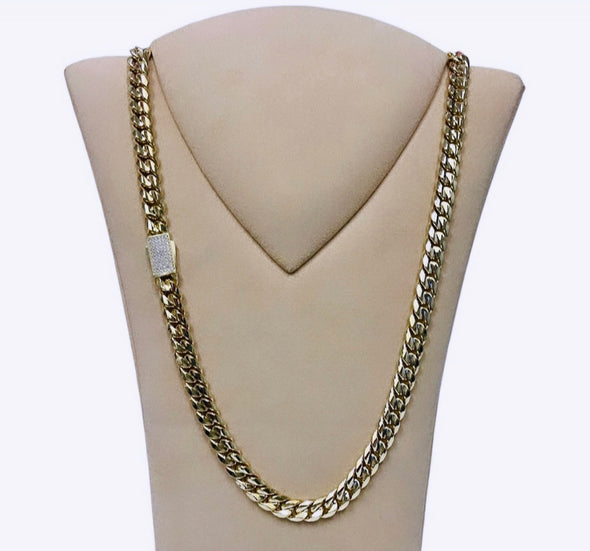 9mm Cuban link chain