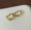 Mini huggies earrings