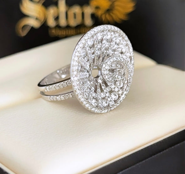 Bague en diamant "Stairway to heaven