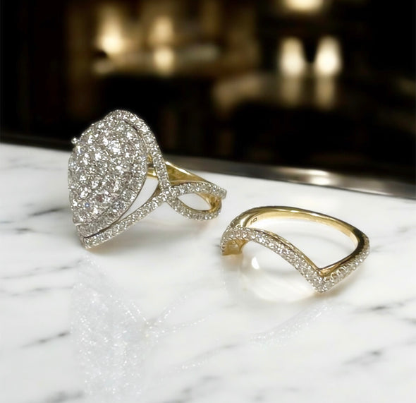 Marchesa wedding rings