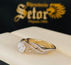 Sally wedding rings