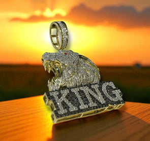 King of the jungle pendant
