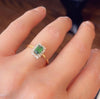Green women ring